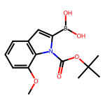 Structure of B411502